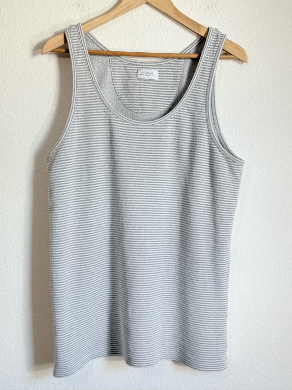 Saturdays NYC Striped Tank Top